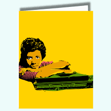 CheerNotes - Lorraine Hansberry Motivational Card | African American