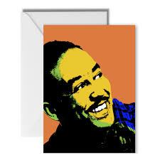 Cheer Notes Langston Hughes -Iconic Black Author Art Card, Book Lovers