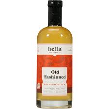 Hella Cocktail Co. - Cocktail Mixer: Old Fashioned, 750ml (Certified Non-GMO)