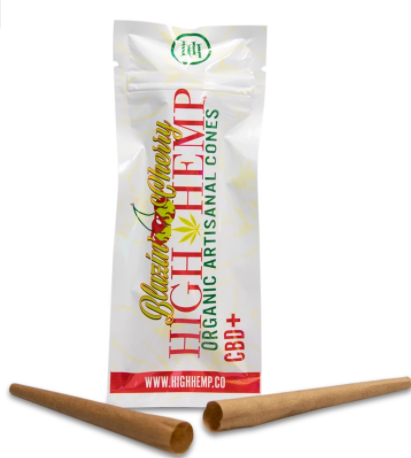 High Hemps Organic Wraps Blazin Cherry