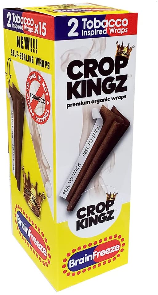 Crop Kingz premium organic wraps Brain Freeze