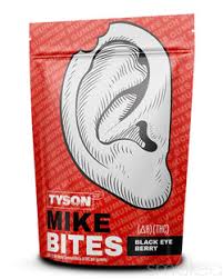 Tyson 2.0 - Mike Bites - Delta 9 Gummies 20ct Pouch 500mg - Black Eye Berry