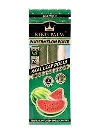 King Palms Leaf Rolls Watermelon Wave