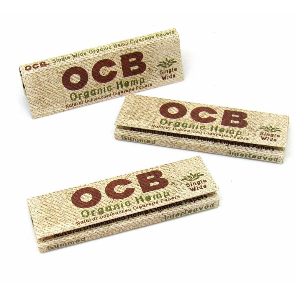 OCB Single Wide Hemp Papers
