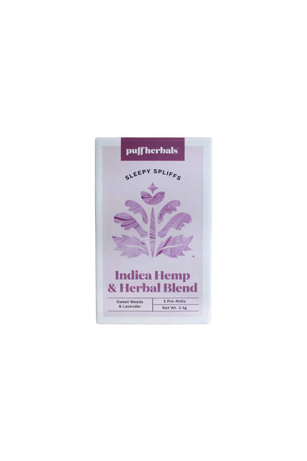 puff herbals Sleepy Spliffs Indica Hemp &amp; Herbal Blend