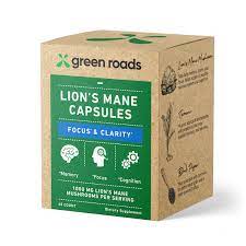 green roads Lion's Mane Focus & Clarity Mushroom Capsules -2ct