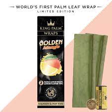 King Palm XL Golden Mango Lemon wraps